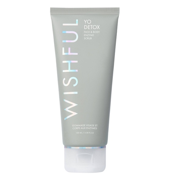 HUDA BEAUTY Other - ⚫️ Huda Beauty Wishful Yo Detox Face & Body Enzyme Scrub Full-Size New In Box